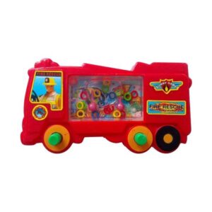 Gra Wodna Water Games Wóz Strażacki Czerwony – Klasyczna Zręcznościowa Zabawka dla Dzieci i Dorosłych