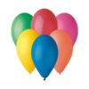 Balony G90 Różnokolorowe – Włoskie Balony Gemar 10” (100 szt.) – Idealne na Sylwestra i Karnawał