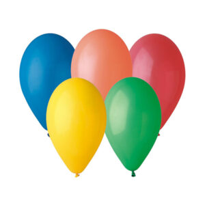 Balony Wielokolorowe 10 cali - 10 sztuk - GEMAR
