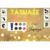 Tatuaże Brokatowe – Zestaw „EDYCJA IMPREZA!” | Szablony, Klej Kryolan, 6 Brokatów + Taśma