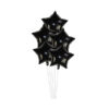 Balon Foliowy Czarna Gwiazda – 18 cali (ok. 45 cm)