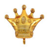 Złoty Balon Foliowy Korona – Dekoracja na Trzech Króli