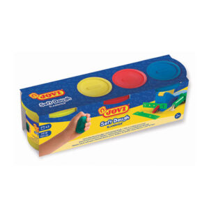 Masa Plastyczna JOVI – Ciastoplastolina 3 Kolory x 110 g | Naturalna i Bezpieczna