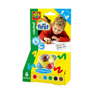 Kredka w Kuli – Colorball 6 w 1 – Kredka dla Malucha