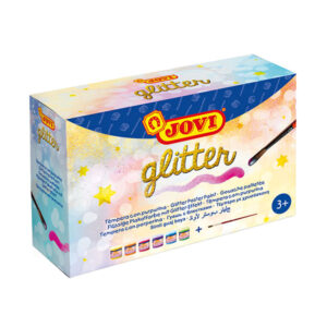 Farby Plakatowe Brokatowe JOVI - 6 Kolorów