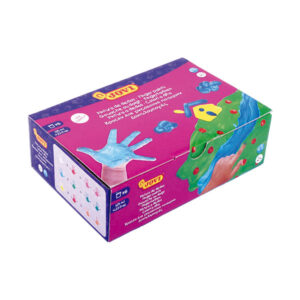 Farby Do Malowania Palcami JOVI 6 Kolorów | Farby Bezpieczne Dla Dzieci 6×125ml