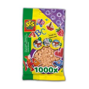 Koraliki do Prasowania Beżowe – 1000 szt. | Prasowanki z Koralików BEEDZ