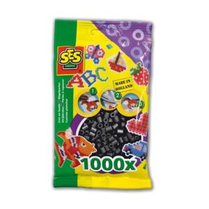 Koraliki do Prasowania – Czarne – 1000 Koralików – Prasowanki z Koralików