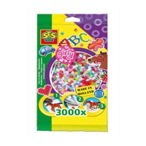 Koraliki Do Prasowania Dziewczęcy Mix – 3000 szt. | BEEDZ | Prasowanki z koralików
