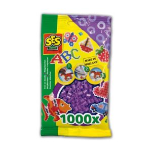 Koraliki do Prasowania – Fioletowe – 1000 Koralików – Prasowanki z Koralików