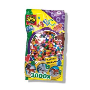 Koraliki Do Prasowania Mix Kolorów – 3000 szt. | BEEDZ | Prasowanki z koralików