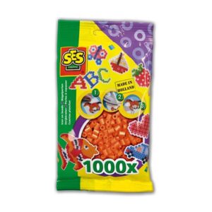 Koraliki do Prasowania – Pomarańczowe – 1000 Koralików – Prasowanki z Koralików