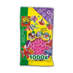 Koraliki do Prasowania – Różowe – 1000 Koralików – Prasowanki z Koralików