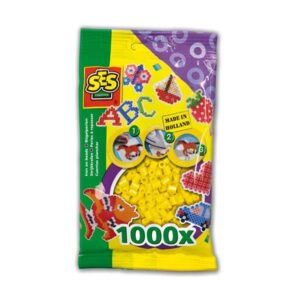 Koraliki do Prasowania – Żółte – 1000 Koralików – Prasowanki z Koralików