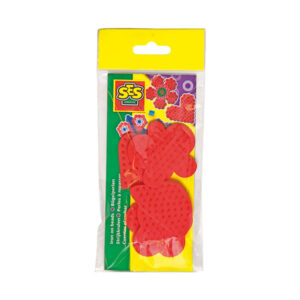 Zestaw Podkładek do Koralików do Prasowania – 4 Szablony do Układania Kształtów (Kot, Serce, Kwiat, Motyl)