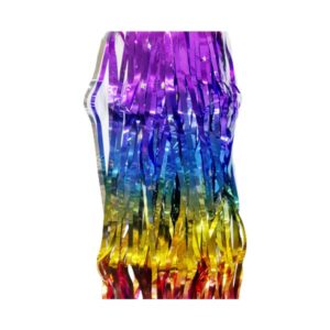 Kurtyna Dekoracyjna Tęczowa – 100 × 200 cm | Foliowa Ścianka na Zdjęcia i Party