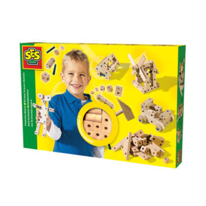 Zabawki Kreatywne – Mała Stolarnia 95 elementów – Zestaw dla Małego Majsterkowicza