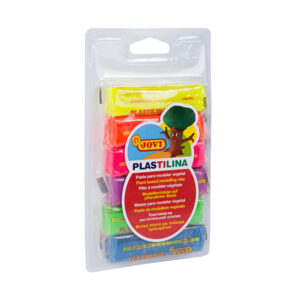 Plastelina JOVI 6×25 g – 6 Kolorów Fluorescencyjna
