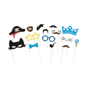 Rekwizyty do Zdjęć „Pirat” - 15 Elementów – Zestaw do Fotobudki