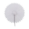 Rozeta Dekoracyjna Biała 25 cm – Papierowa Ozdoba na Święta i Przyjęcia