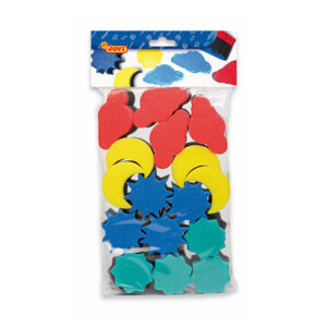 Stemple JOVI - 16 Gąbek Do Malowania Palcami