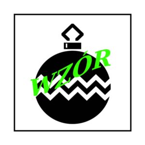 Szablony do Tatuaży i Malowania Twarzy – Bombka Choinkowa 1