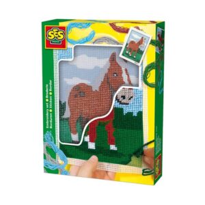 Wyszywanka Konik – Zestaw do Haftowania i Wyszywania dla Dzieci