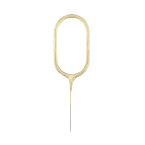 Zimne Ognie Cyfra „0” – Złota, 17 cm